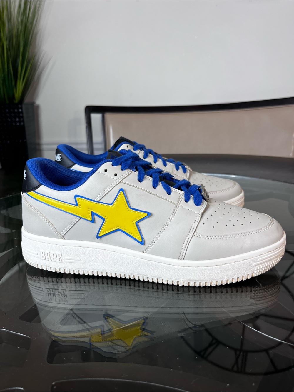 A Bathing Ape Dreamville x Bapesta M1 Low Grey Men's 11
